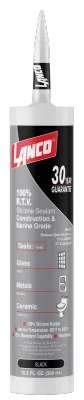 SILICON 100% RTV-NEGRO 10.3 -LANCO SS-890-18