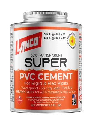 CEMENTO -LANCO PVC 8 ONZ SM-244-7