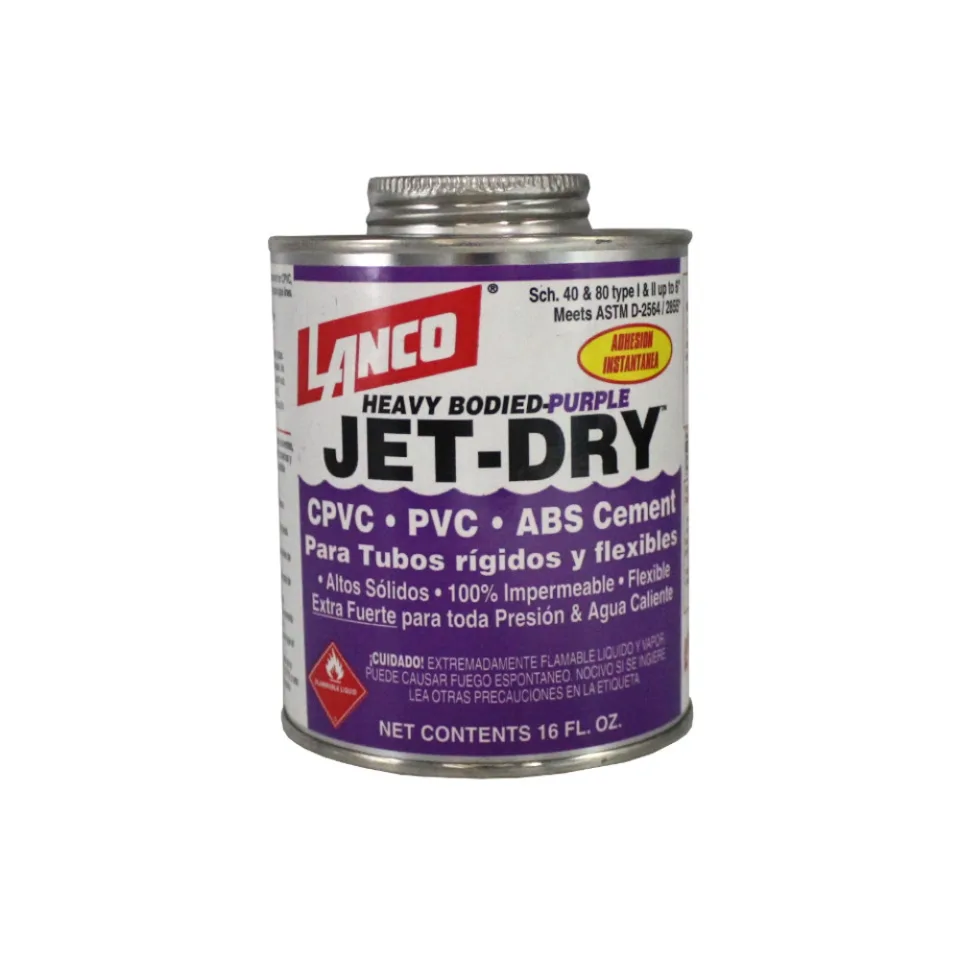 CEMENTO -LANCO PVC JET/DRY 16ONZ SM-258-6