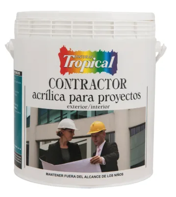 GALÓN CONTRACTOR/ACRÍLICA GRIS CLARO 26