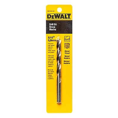 MECHA DEWALT HSS 5/16X5 DW130516C