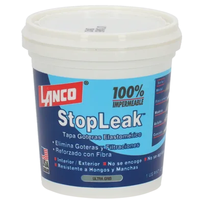 STOP LEAK ULTRA GRAY -LANCO 16ONZ RC-1463-6