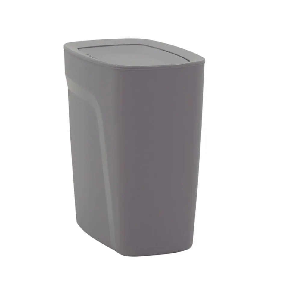 ZAFACON PLASTICO TRAMONTINA 8.5L GRIS