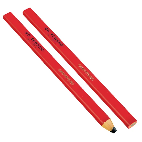 LAPIZ P/CARPINTERO ROJO 7 OVALADO ALEMAN
