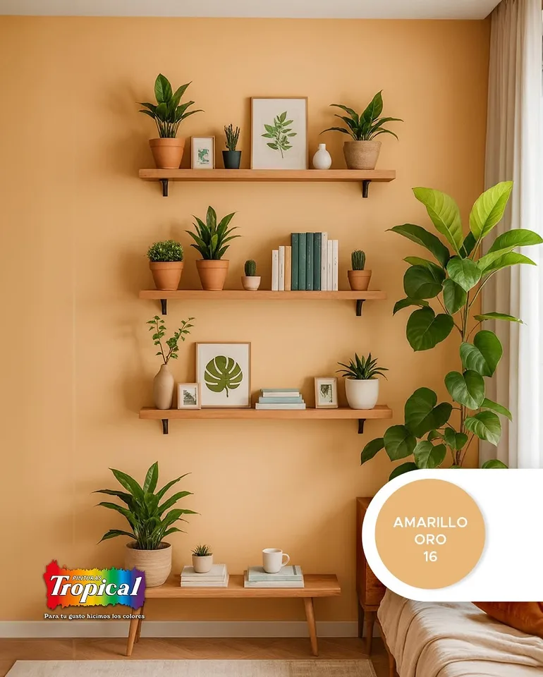 CUBO ACRIL/PLUS AMARILLO ORO 16(82163)