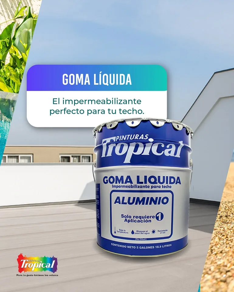 GL IMPERMEABILIZANTE GOMA LIQUIDA ALUMINIO
