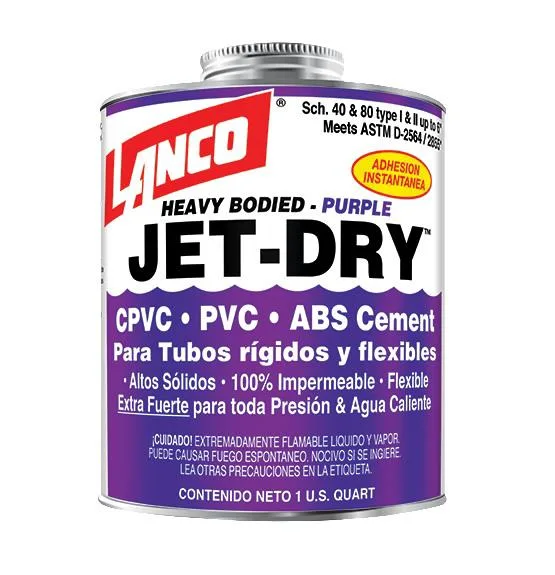 CEMENTO -LANCO PVC JET/DRY 8ONZ SM-258-7