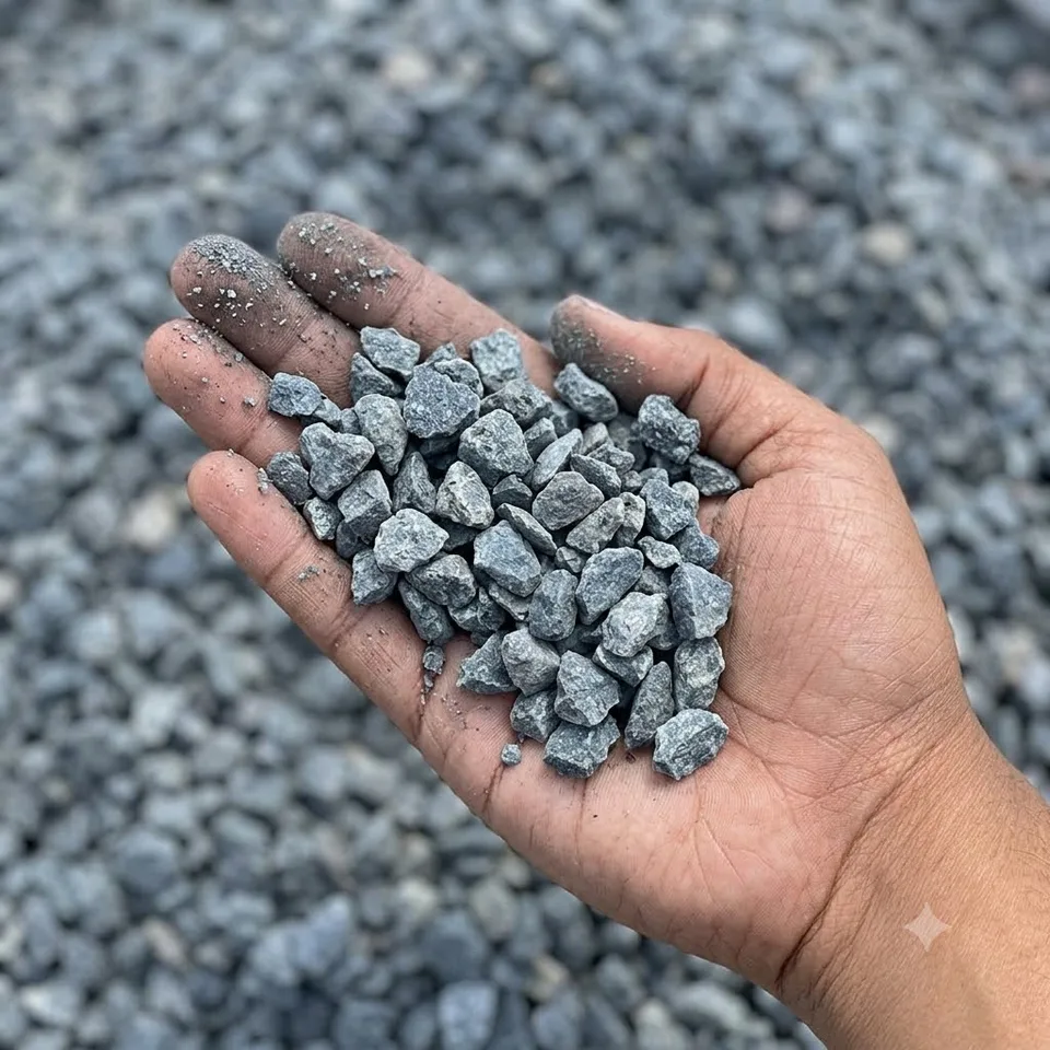 GRAVA AZUL  3/4