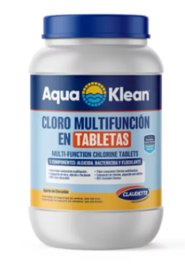 CLORO EN PASTILLA MULTIFUNCIÓN CLAUDETTE