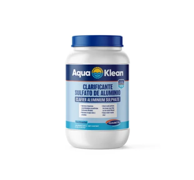 CLARIFICANTE SULFATO ALUMINIO 8LB CLAUDETTE