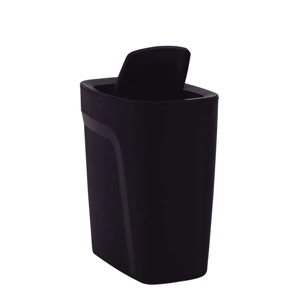 ZAFACON PLASTICO TRAMONTINA 10.5L NEGRO