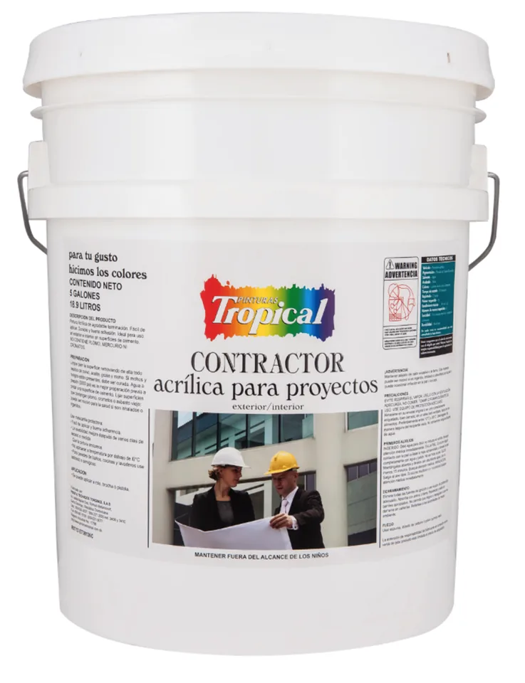 CUBO CONTR/ACRIL AMARILLO ORO 16