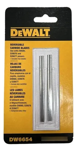 CUCHILLA DEWALT P/CEPILLO DW6654