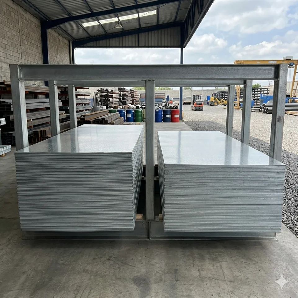 TOLA GALVANIZADA CALIBRE 20  4 x 8
