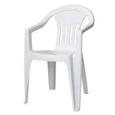 SILLA TRAMONTINA BLANCA C/BRAZO 92218/810
