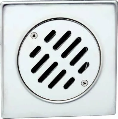 REJILLA DE PISO GENEBRE INOX CLICK 21005