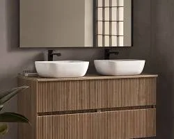 MUEBLE P/BAÑO GRACE -120W-DD PVC 120X47 CM