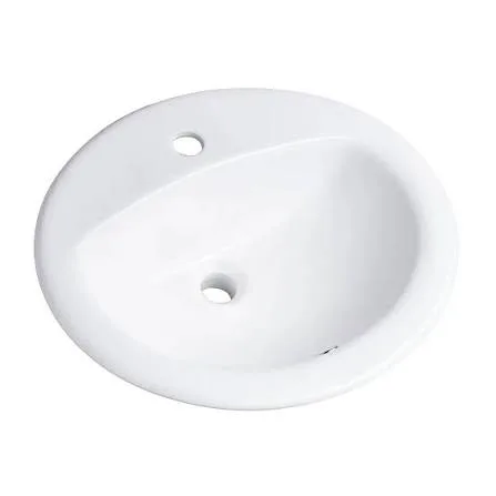 LAVAMANO EMPOSTRAR REDONDO BLANCO AB-12