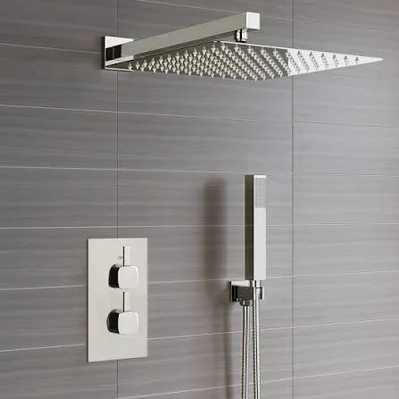 REG-102 REGADERA P/BAÑO CUAD 16 PULG.