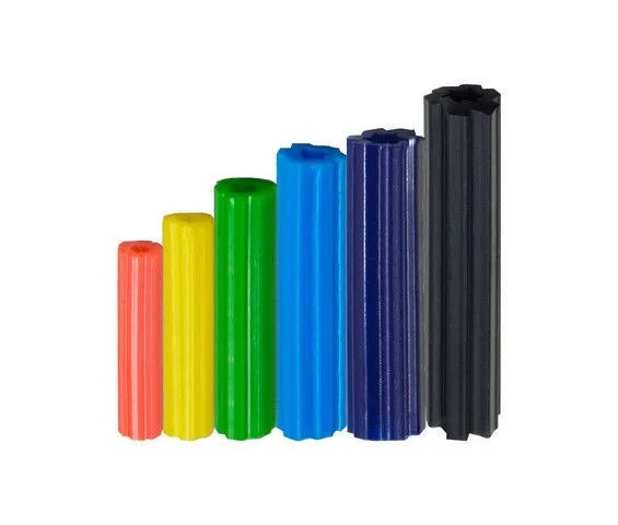 TARUGO PLASTICO VERDE 1/4 X 1 1/2