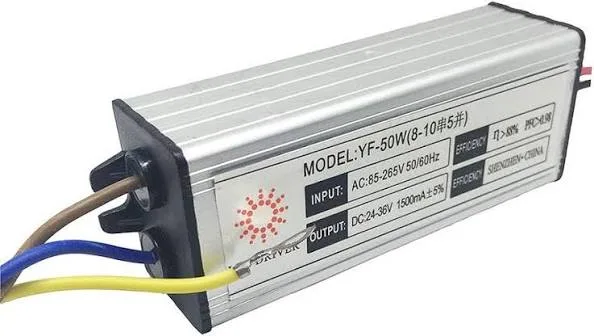 TRANSFORMADOR LED 50W P/LAMPARA T/COBRA