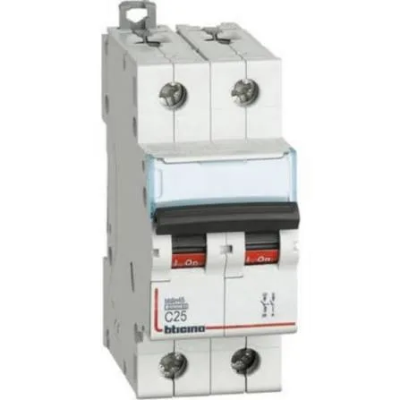 TOMACT. BTICINO 250 T/TANDEM 2P.15AMP AP1195