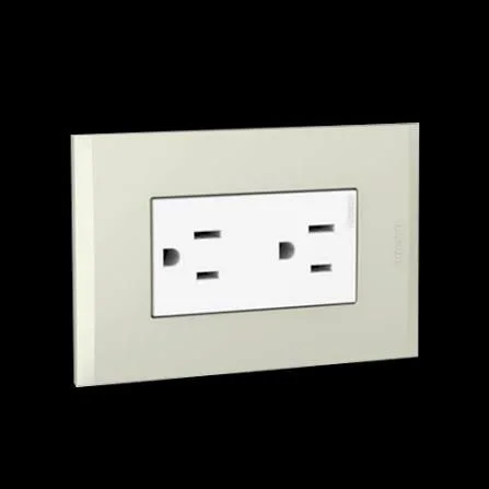 TOMACT. 220V BTICINO NOBILE BLANCO AF1220EB