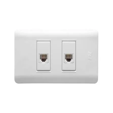 TOMA TELEF. BTICINO DOBLE MODUS PLUS 1282MAB
