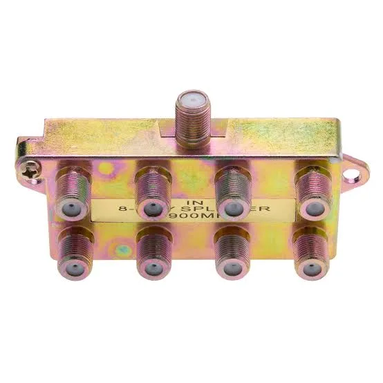 SPLITER COAXIAL 8 SALIDA SUPER.