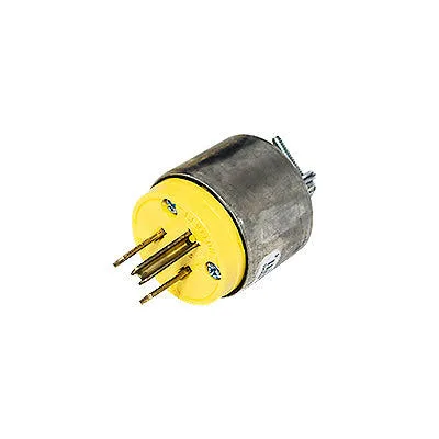 ENCHUFE C/TIERRA 110V GOMA U35/3P