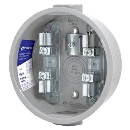 BASE PORTACONTADOR DE 100 AMP