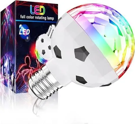 BOMBILLO DISCO FUTBOL