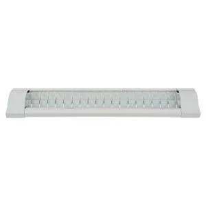 LAM-61 LAMPARA ELECT. CON REJILLA 2X20W