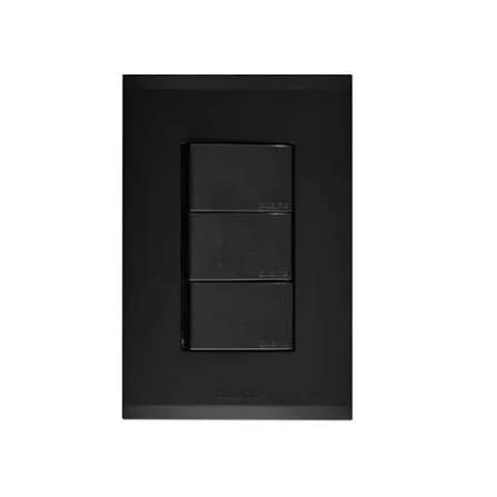 INT. BTICINO TRIPLE NOBILE NEGRO AF2300EANG