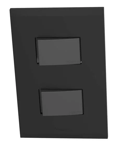 INT. BTICINO DOBLE NOBILE NEGRO AF22200EANG