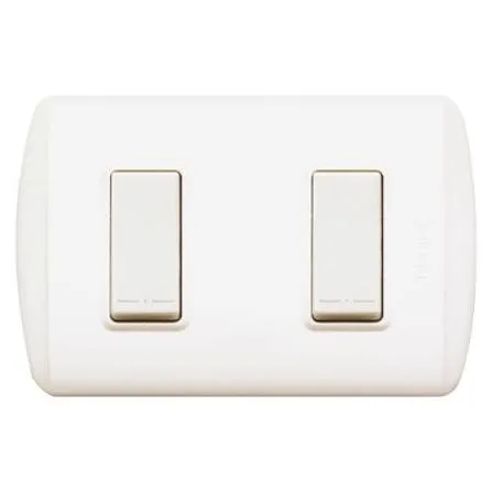 INT. BTICINO DOBLE MODUS PLUS BLANCO AE2200EB