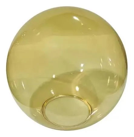 GLOBO AMBAR LISO #6 497