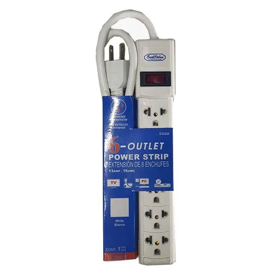 REGLETA BEST VALUE 6 SALIDA TRANSP E33211