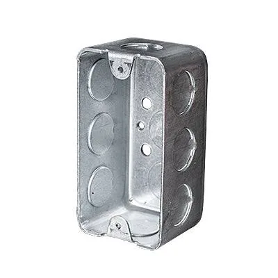 CAJA 2 X 4 METAL 3/4
