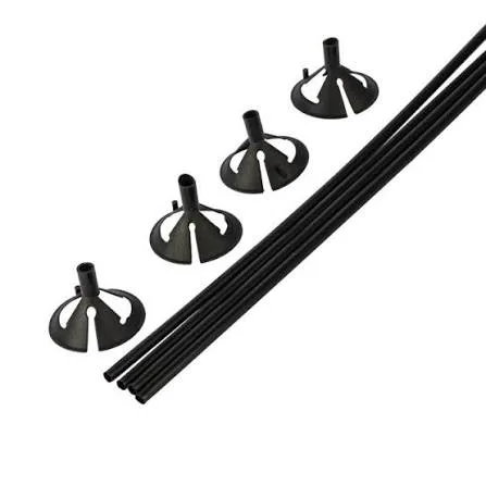BASE P/GLOBO TIPO L NEGRA SATCO 90-840 -3 1/4