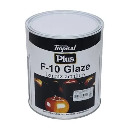 1/4 F-10 GLAZE C/B BARNIZ ACRILICO