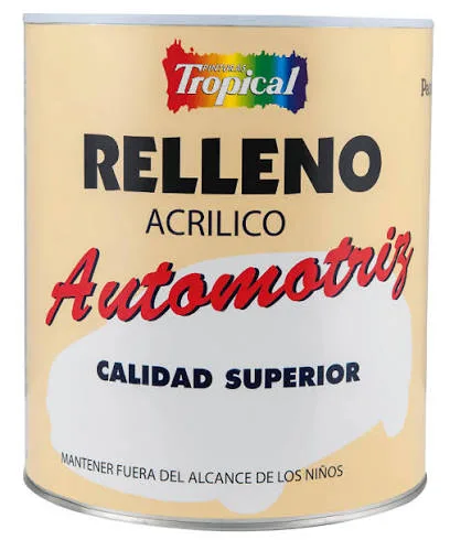 1/4 RELLENO ACRILICO BLANCO LAT-906
