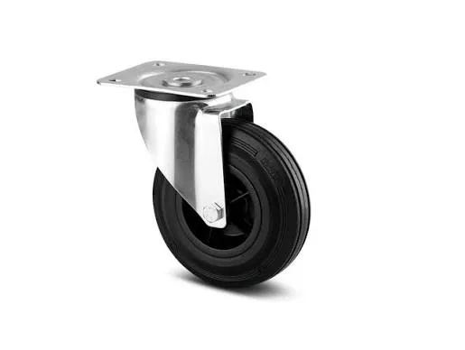 RUEDA NEGRA MOVIL 160MM W008160A