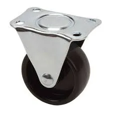 RUEDA NEGRA FIJA 100MM W008100AF