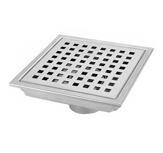 REJ-527 REJILLA DE PISO CUADRADA FERMETAL 6 X 6