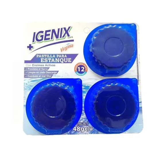 PASTILLA P/TANQUE IGENIX AZUL