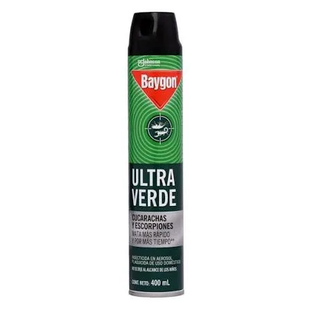 BAYGON ULTRA VERDE 400ML.