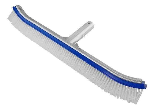 CEPILLO P/PISCINA 1403BU 45CM EN RECTAS CURVO METAL