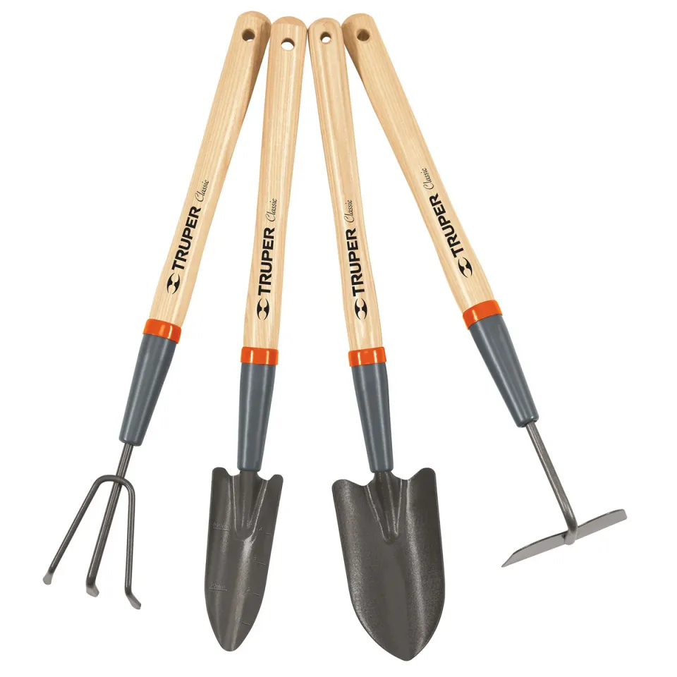 JGO DE HERRAMIENTA P/JARDIN 4PCS JJ-4L TRUPER