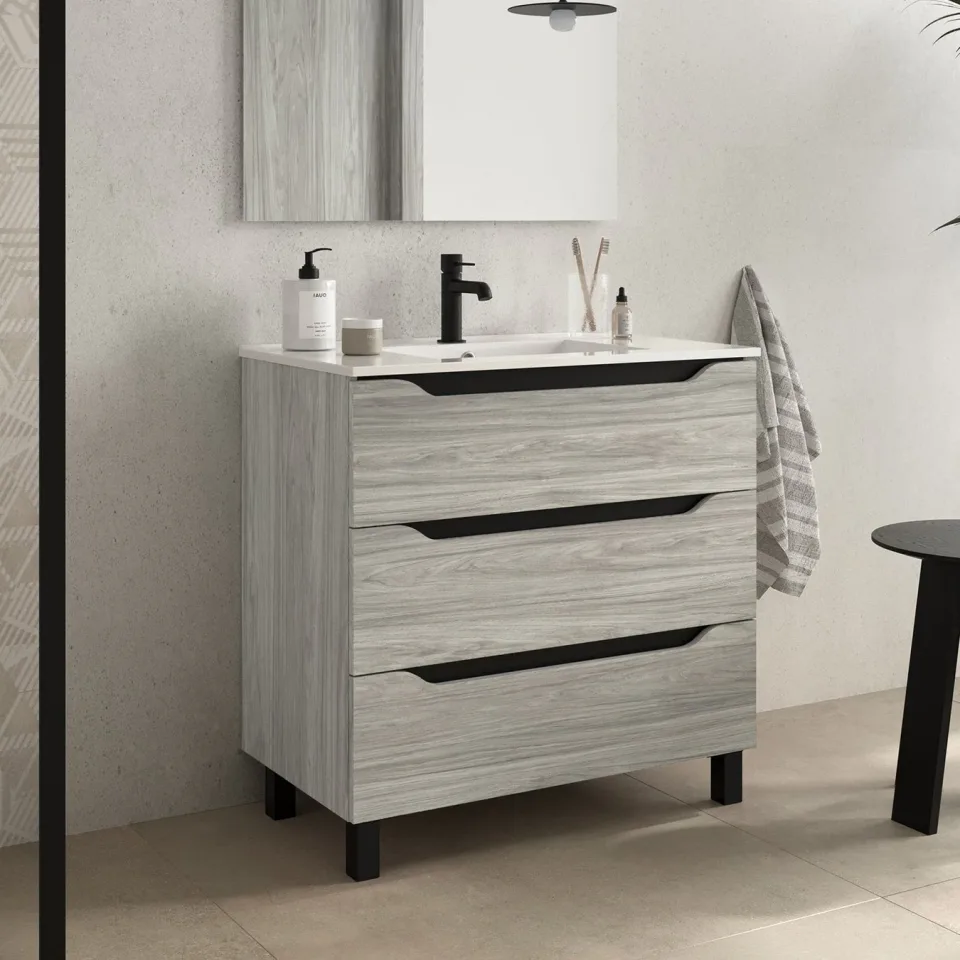 MUEBLE P/BAÑO BONNIE-450GL-R 45 X 25CM MDF
